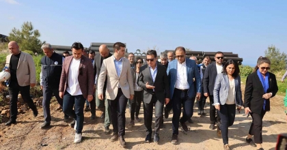 BAŞKAN ARAS BODRUM’DA YATIRIMLARI YERİNDE İNCELEDİ