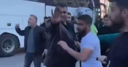 BURSASPORLU TARAFTARLAR MAĞLUBİYET SONRASI OLAY ÇIKARDI