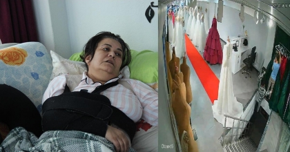 ÇALIŞTIĞI İŞ YERİNİN MERDİVEN BOŞLUĞUNA DÜŞTÜĞÜ ANLARI ANLATTI