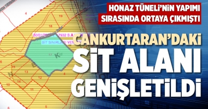 CANKURTARAN’DAKİ SİT ALANI GENİŞLETİLDİ