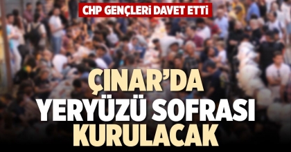 ÇINAR’DA YERYÜZÜ SOFRASI KURULACAK