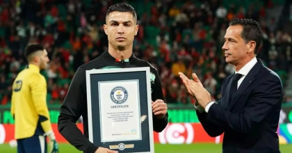 CRISTIANO RONALDO GUINNESS REKORLAR KİTABI'NA GİRDİ