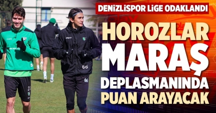 HOROZLAR MARAŞ DEPLASMANINDA PUAN ARAYACAK