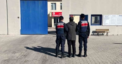 HAPİS CEZASI İLE ARANAN ŞAHSI JANDARMA YAKALADI