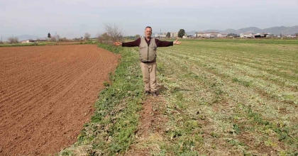 HERKESİN TARLASI YEŞİLE BÜRÜNDÜ, ONUNKİ KAHVERENGİ KALDI
