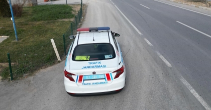 JANDARMANIN TRAFİK DENETİMLERİ KAZALARI ÖNEMLİ ORANDA AZALTTI