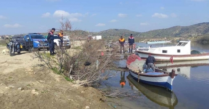 JANDARMA, BAFA GÖLÜ’NDE BALIK AVCILARINI DENETLEDİ