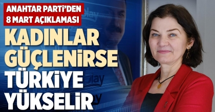 KADINLAR GÜÇLENİRSE TÜRKİYE YÜKSELİR