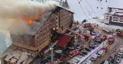 KARTALKAYA’DAKİ OTEL YANGININDA OTEL SAHİBİNİN EŞİ VE KIZLARI TUTUKLANDI