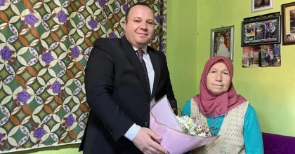 KAYMAKAM ESER, 8 MART’TA ŞEHİT ANNELERİNİ UNUTMADI