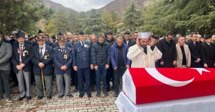 KIBRIS GAZİSİ HASAN HÜSEYİN KUL SON YOLCULUĞUNA UĞURLANDI