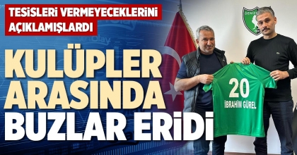 KULÜPLER ARASINDA BUZLAR ERİDİ