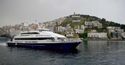 KUŞADASI'NDAN YUNANİSTAN'IN SİSAM ADASI'NA FERİBOT