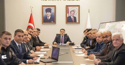 KÜTAHYA'DA 'İL SPOR GÜVENLİK KOORDİNASYON TOPLANTISI' GERÇEKLEŞTİRİLDİ