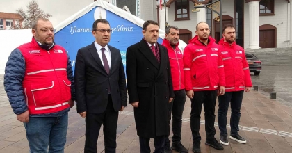 KÜTAHYA'DA İFTAR ÇADIRLARI KURULDU