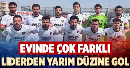 LİDERDEN YARIM DÜZİNE GOL