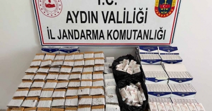NAZİLLİ’DE SİGARA KAÇAKÇILIĞI OPERASYONU