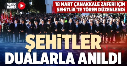 ŞEHİTLER DUALARLA ANILDI