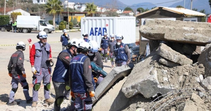 SEFERİHİSAR'DA 'SAK' EKİPLERİ AFETLERE HAZIR