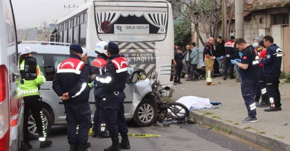 TURGUTLU'DA TRAFİK KAZASI: 1 ÖLÜ