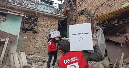TÜRK KIZILAY’I UŞAK’TA RAMAZAN AYINDA 735 AİLEYE YARDIM ELİ UZATTI
