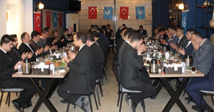 ÜLKÜ OCAKLARI BAŞKANI, SAHUR PROGRAMINA KATILDI