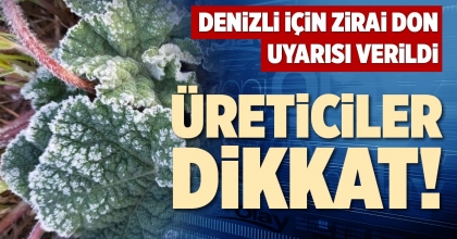 ÜRETİCİLER DİKKAT!