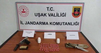 UŞAK’TA KAÇAK KAZI YAPAN 6 ŞÜPHELİ SUÇÜSTÜ YAKALANDI