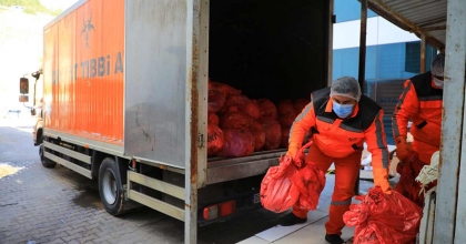 10 BİN TON TIBBİ ATIK BERTARAF EDİLDİ