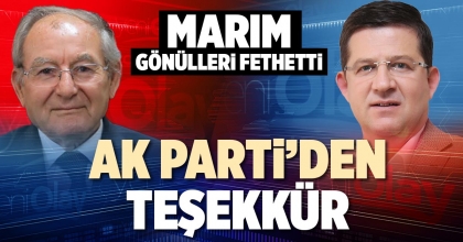 AK PARTİ’DEN TEŞEKKÜR