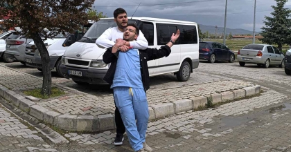 TATBİKATTAKİ REHİN ALMA SAHNESİNİ GÖRENLER GERÇEK SANDI