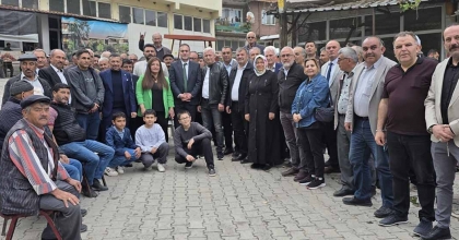 MİLLETVEKİLİ ERBAŞ VE 11 BELEDİYE BAŞKANI DEPREM BÖLGESİNDE