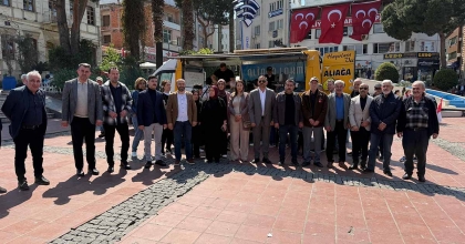 ALPARSLAN TÜRKEŞ ALİAĞA'DA ANILDI