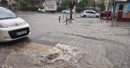 AYDIN'DA SAĞANAK ETKİLİ OLDU
