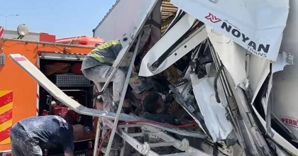 AYDIN'DA TIRLAR BİRBİRİNE GİRDİ: 1 YARALI