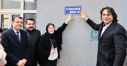 BALIM’IN ADI SOKAĞA VERİLDİ