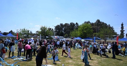 BAŞKAN ÇERÇİOĞLU, ÇOCUKLARI UÇURTMA ŞENLİĞİ'NDE BULUŞTURDU