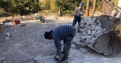 ÇAMELİ’DE 45 BİN METREKARELİK ÜST YAPI YENİLENDİ