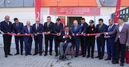 ÇİVRİL’DE ŞEHİT VE GAZİLER DERNEĞİ AÇILDI