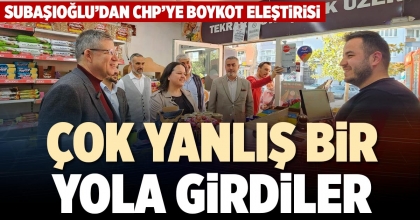 ÇOK YANLIŞ BİR YOLA GİRDİLER