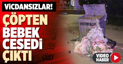 ÇÖPTEN BEBEK CESEDİ ÇIKTI