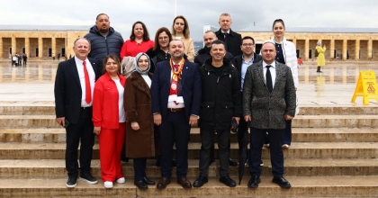 DENİZLİ GALATASARAY TARAFTARLARI ANITKABİR’DE