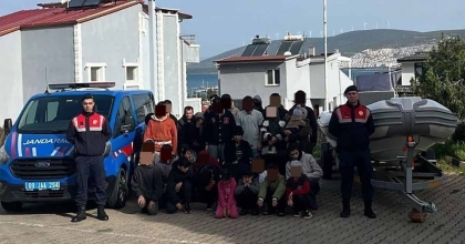 DİDİM’DE 4 ORGANİZATÖR, 36 DÜZENSİZ GÖÇMEN YAKALANDI