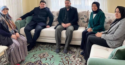 EMET KAYMAKAMI SEYMAN'DAN ŞEHİT AİLESİNE ZİYARET
