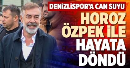 HOROZ ÖZPEK İLE HAYATA DÖNDÜ