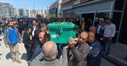 HASTANE ÇALIŞANLARINDAN MESAİ ARKADAŞLARINA SON GÖREV