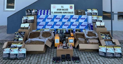 JANDARMA EKİPLERİ 1 MİLYON 135 BİN MAKARON ELE GEÇİRDİ