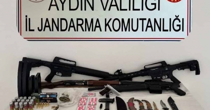 JANDARMADAN SİLAH KAÇAKÇILARINA OPERASYON: 10 GÖZALTI