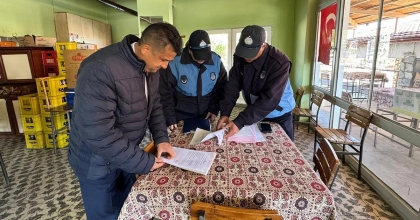 KARACASU’DA ZABITALAR DENETLEDİ