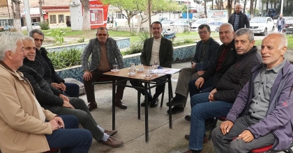 KOÇARLI BELEDİYE BAŞKANI ARICI, YENİKÖY MAHALLESİ SAKİNLERİ İLE BİR ARAYA GELDİ